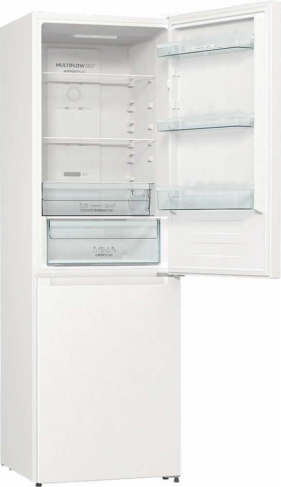 Отдельностоящий двухкамерный холодильник Gorenje NRKP61EA2W4 preview 7
