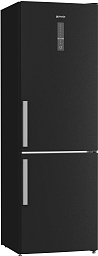 Отдельностоящий двухкамерный холодильник Gorenje NRK 6192 MBK