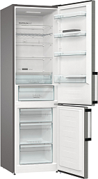 Отдельностоящий двухкамерный холодильник Gorenje NRC6203SXL5