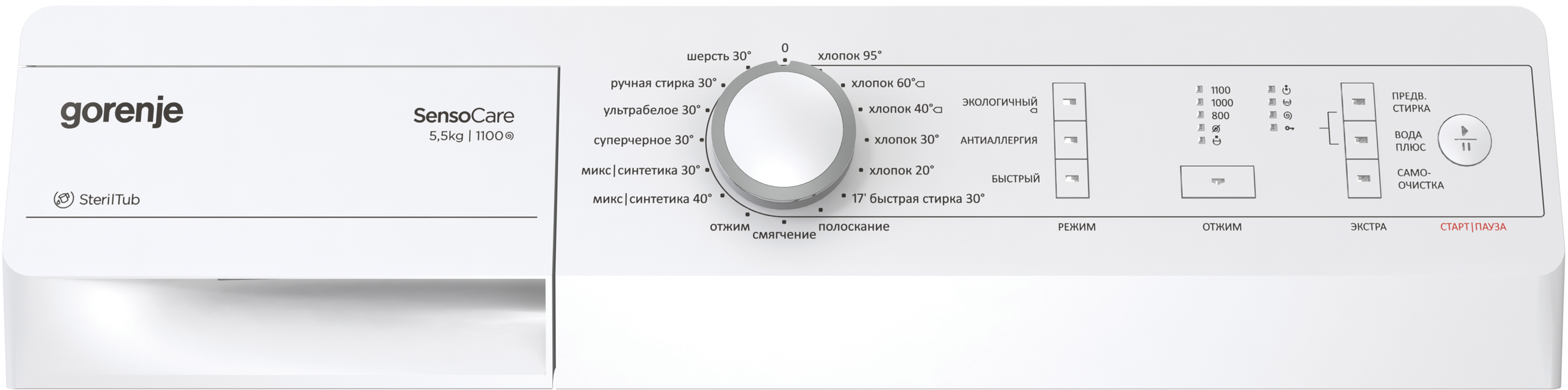 Стиральная машина Gorenje MV62FZ12/S preview 2
