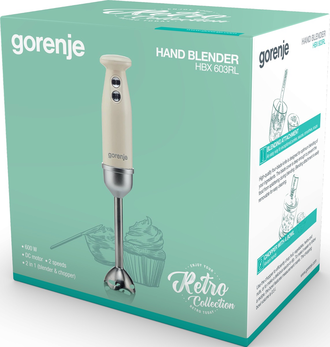 Блендер Gorenje HBX603RL preview 6