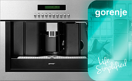 Как подключить кофемашину Gorenje?
