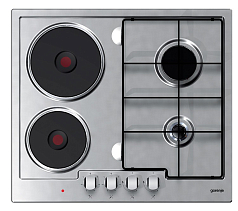 Независимая комбинированная варочная панель Gorenje K 6N2 BX