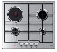 Независимая комбинированная варочная панель Gorenje K 6N3 BX