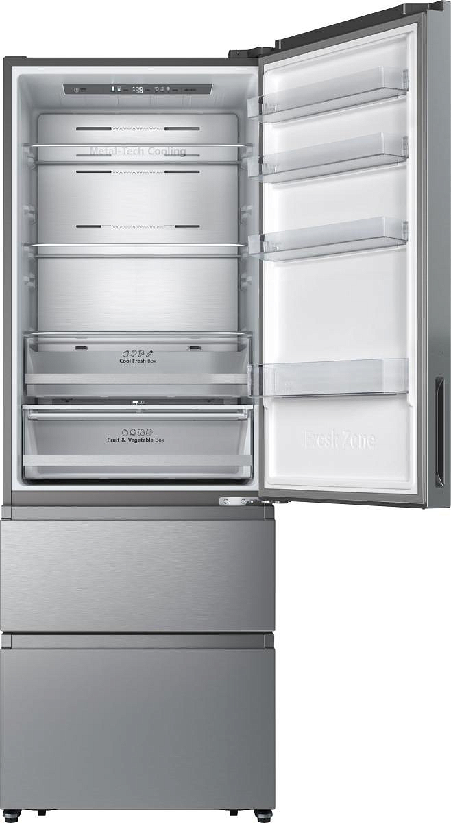 Отдельностоящий двухкамерный холодильник Gorenje NRM720FSXL4 preview 4