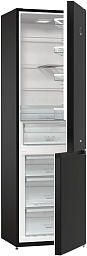 Отдельностоящий двухкамерный холодильник Gorenje RK6201SYBK