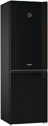 Отдельностоящий двухкамерный холодильник Gorenje RK6191SYBK