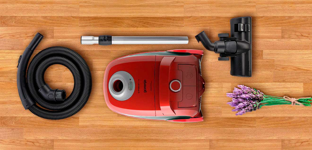 Пылесос мешковый Gorenje VC 2321 GPLRCY preview 5