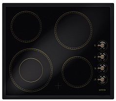Независимая электрическая варочная панель Gorenje ECK 63 CLB