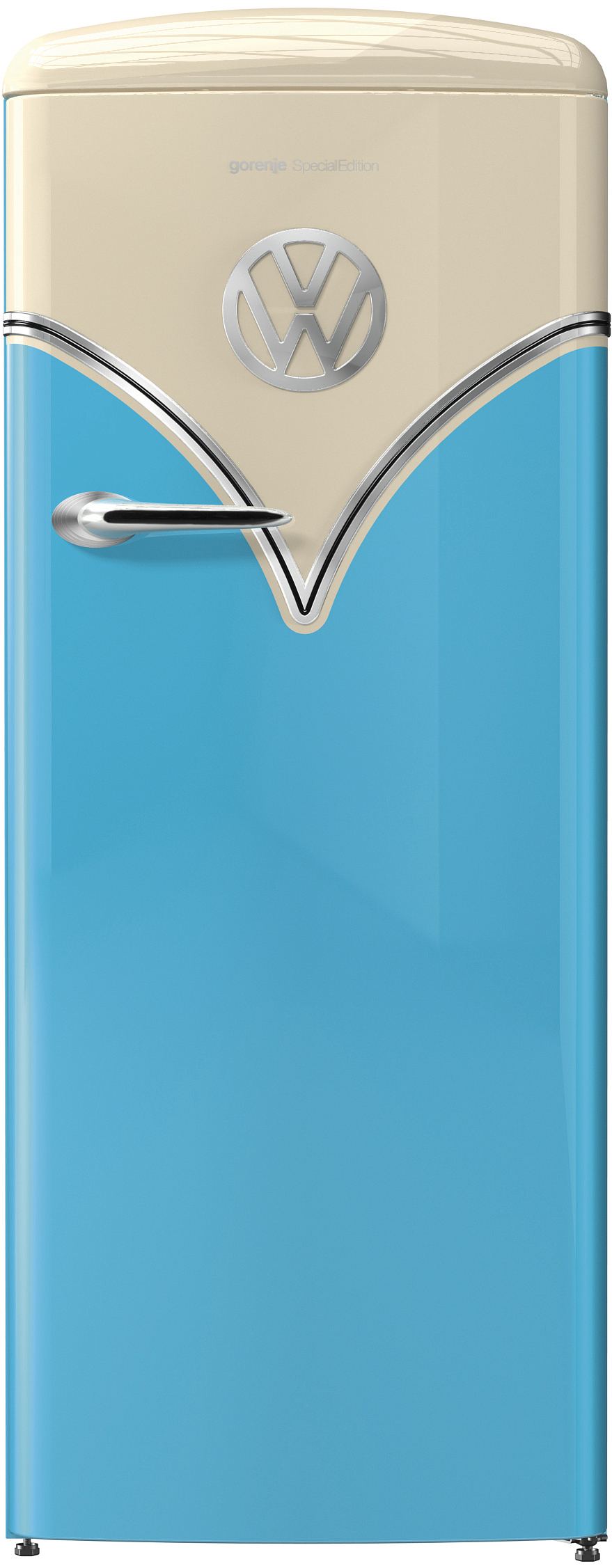 Отдельностоящий однокамерный холодильник Gorenje OBRB153BL preview 3