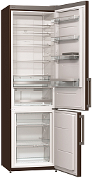 Отдельностоящий двухкамерный холодильник Gorenje NRK 6201 MCH