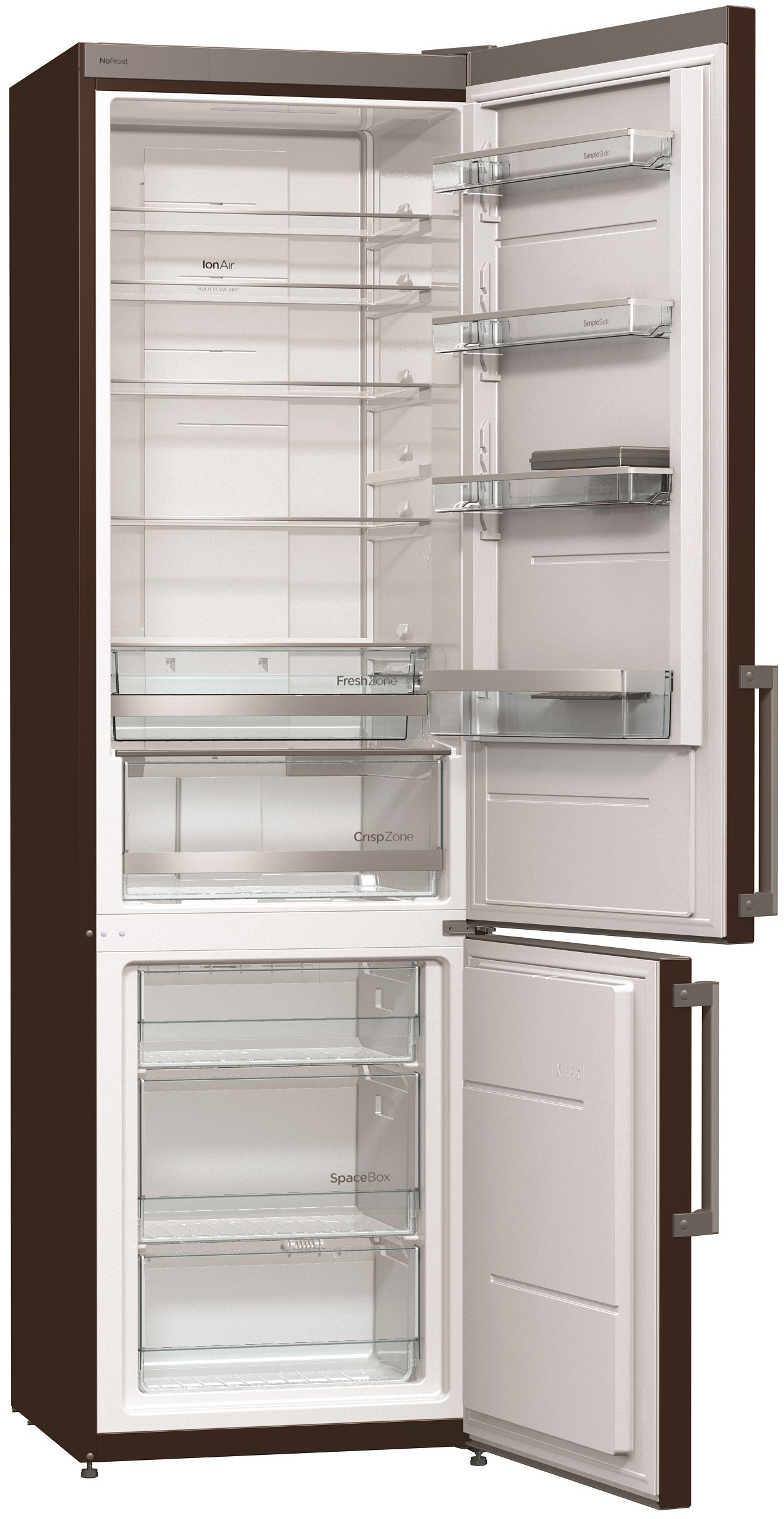 Отдельностоящий двухкамерный холодильник Gorenje NRK 6201 MCH preview 2