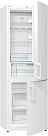 Отдельностоящий двухкамерный холодильник Gorenje NRK 6191 GW