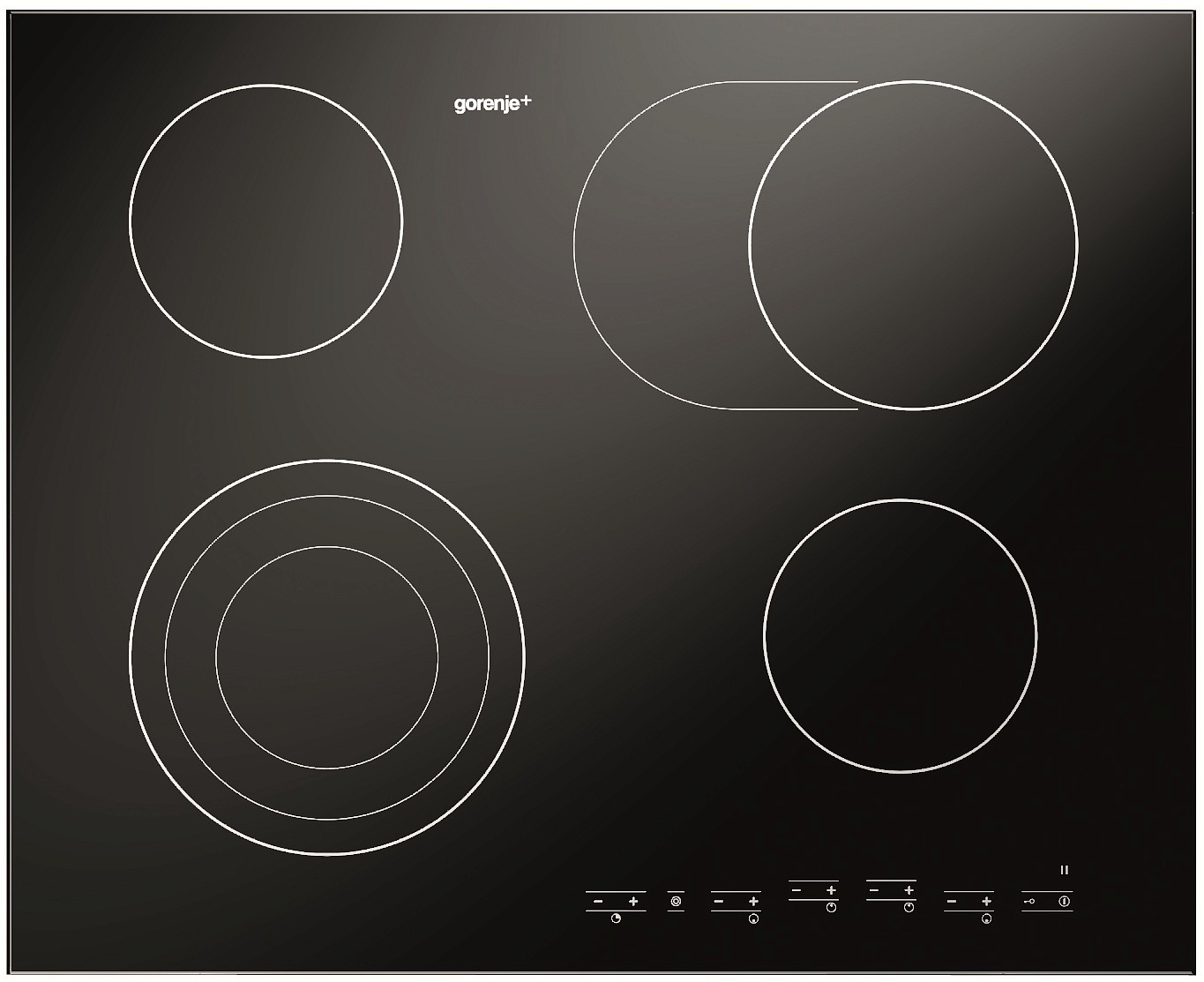 Независимая электрическая варочная панель Gorenje Plus GHT64B preview 1