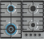 Независимая газовая варочная панель Gorenje GW642ABX