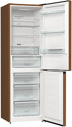 Отдельностоящий двухкамерный холодильник Gorenje NRK6192ACR4