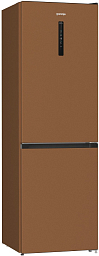 Отдельностоящий двухкамерный холодильник Gorenje NRK6192ACR4