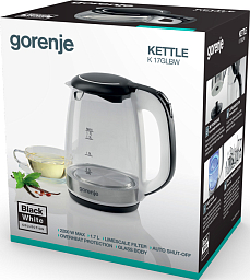 Чайник электрический Gorenje K17GLBW