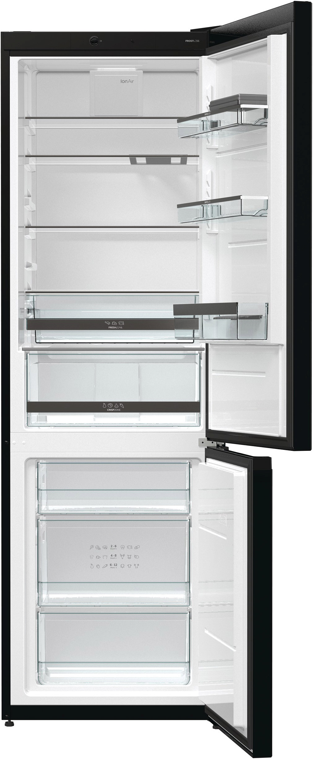 Отдельностоящий двухкамерный холодильник Gorenje RK611SYB4 preview 5