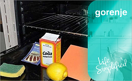 Как помыть духовой шкаф Gorenje?