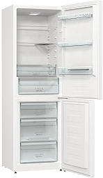 Отдельностоящий двухкамерный холодильник Gorenje RK6191SYW