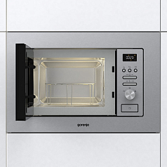 Встраиваемая микроволновая печь с грилем Gorenje BMI201AG1X