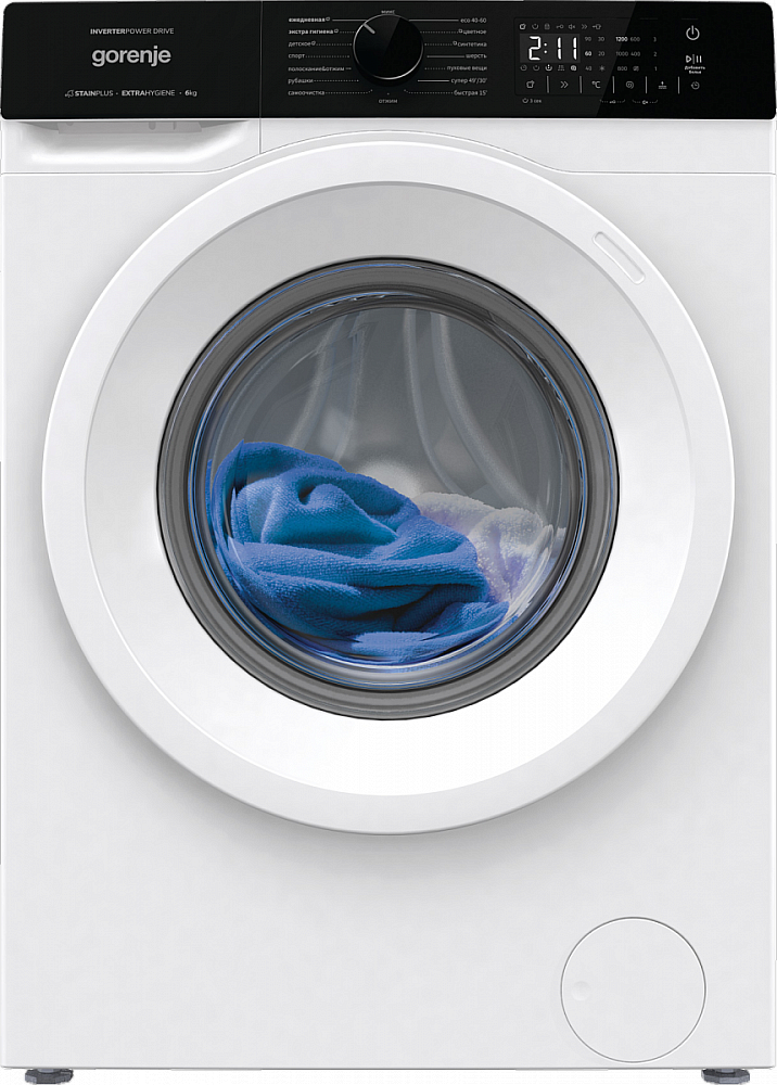 Стиральная машина Gorenje W1NHA62SAS preview 2