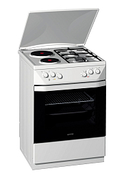 Комбинированная плита Gorenje K 63105 BW