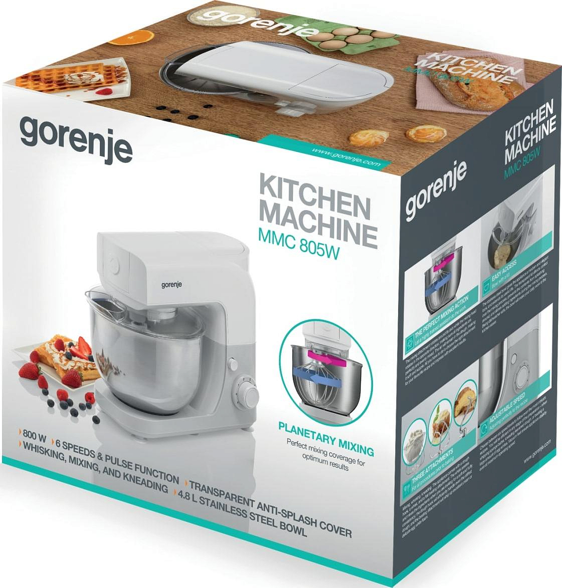 Кухонная машина  Gorenje MMC805W preview 10