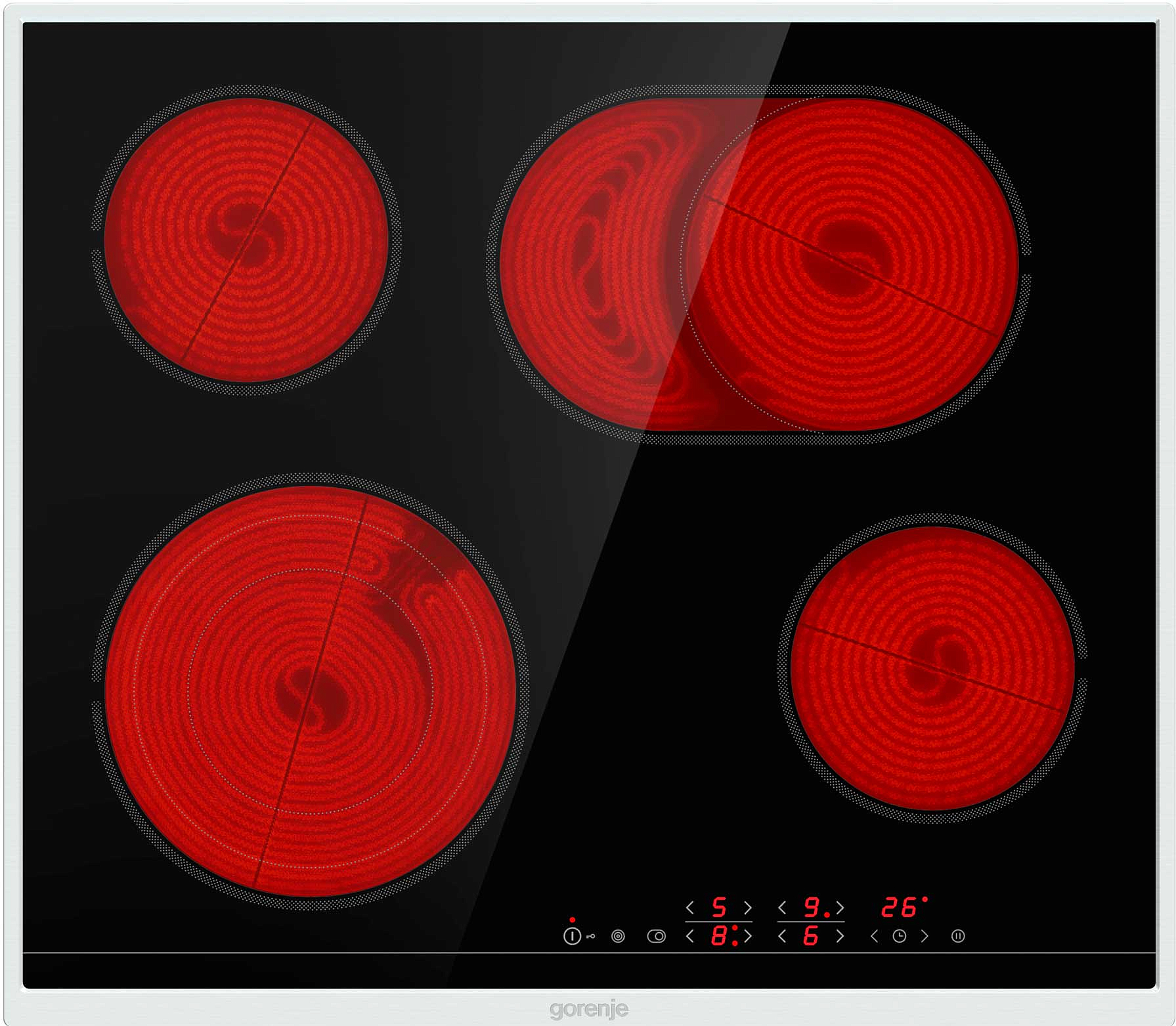 Независимая стеклокерамическая варочная панель Gorenje ECT646BX preview 2