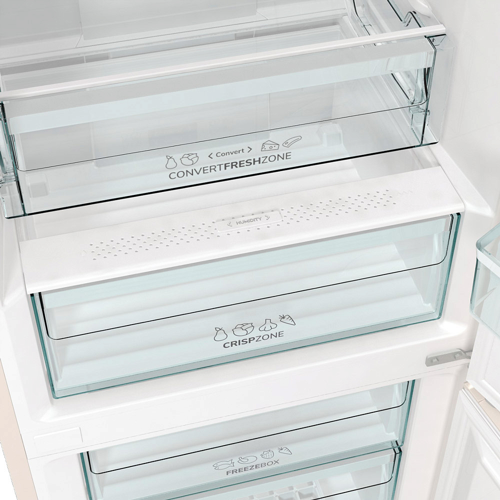 Отдельностоящий двухкамерный холодильник Gorenje NRK6192CLI preview 14