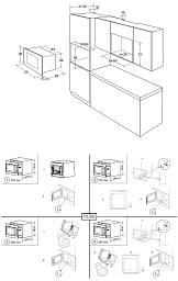 Встраиваемая микроволновая печь с грилем Gorenje BM 201 INI
