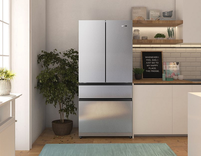 Отдельностоящий холодильник Gorenje NRM8181UX preview 11