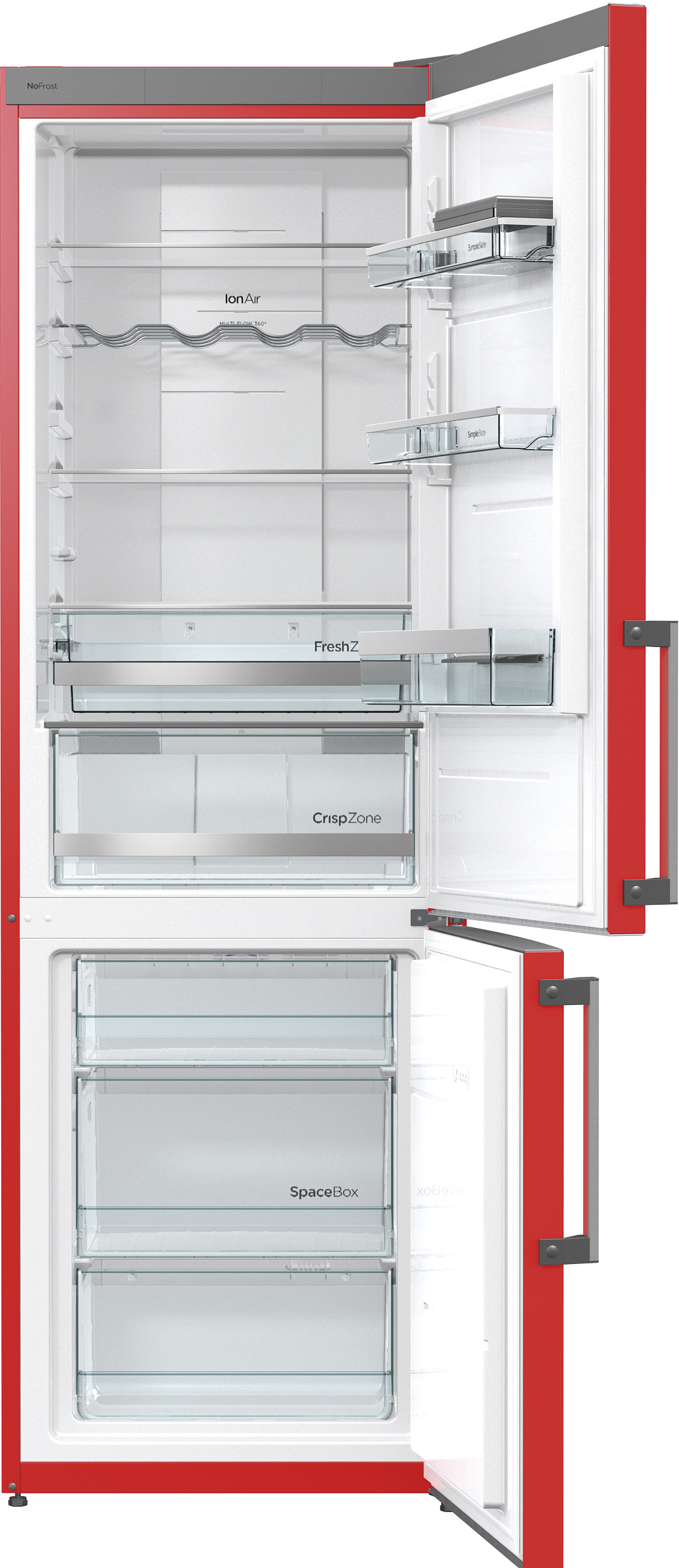 Отдельностоящий двухкамерный холодильник Gorenje NRK 6192 MRD preview 5