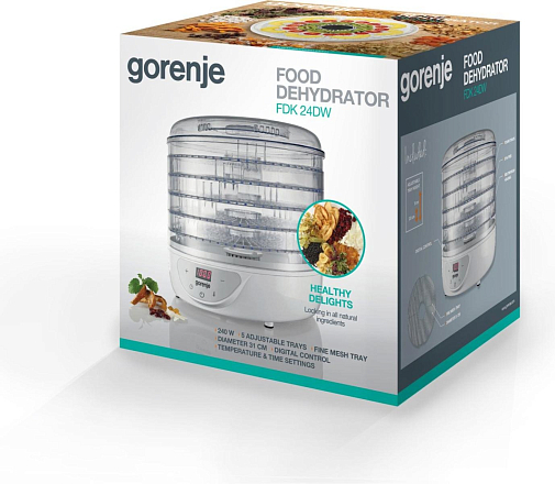 Сушка для овощей и фруктов Gorenje FDK24DW preview 7