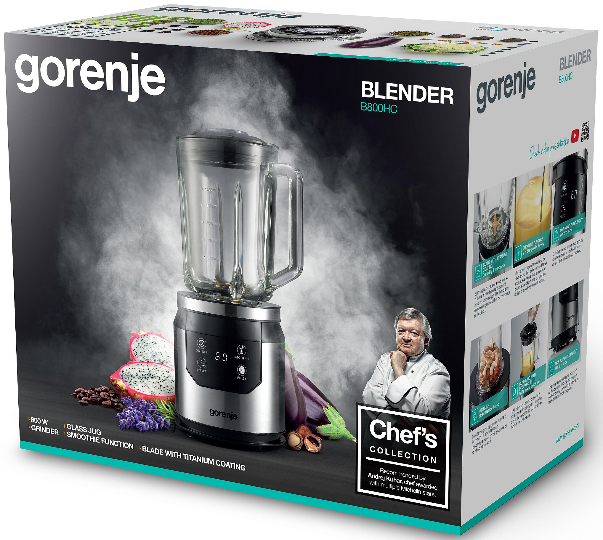 Блендер Gorenje B 800 HC preview 5