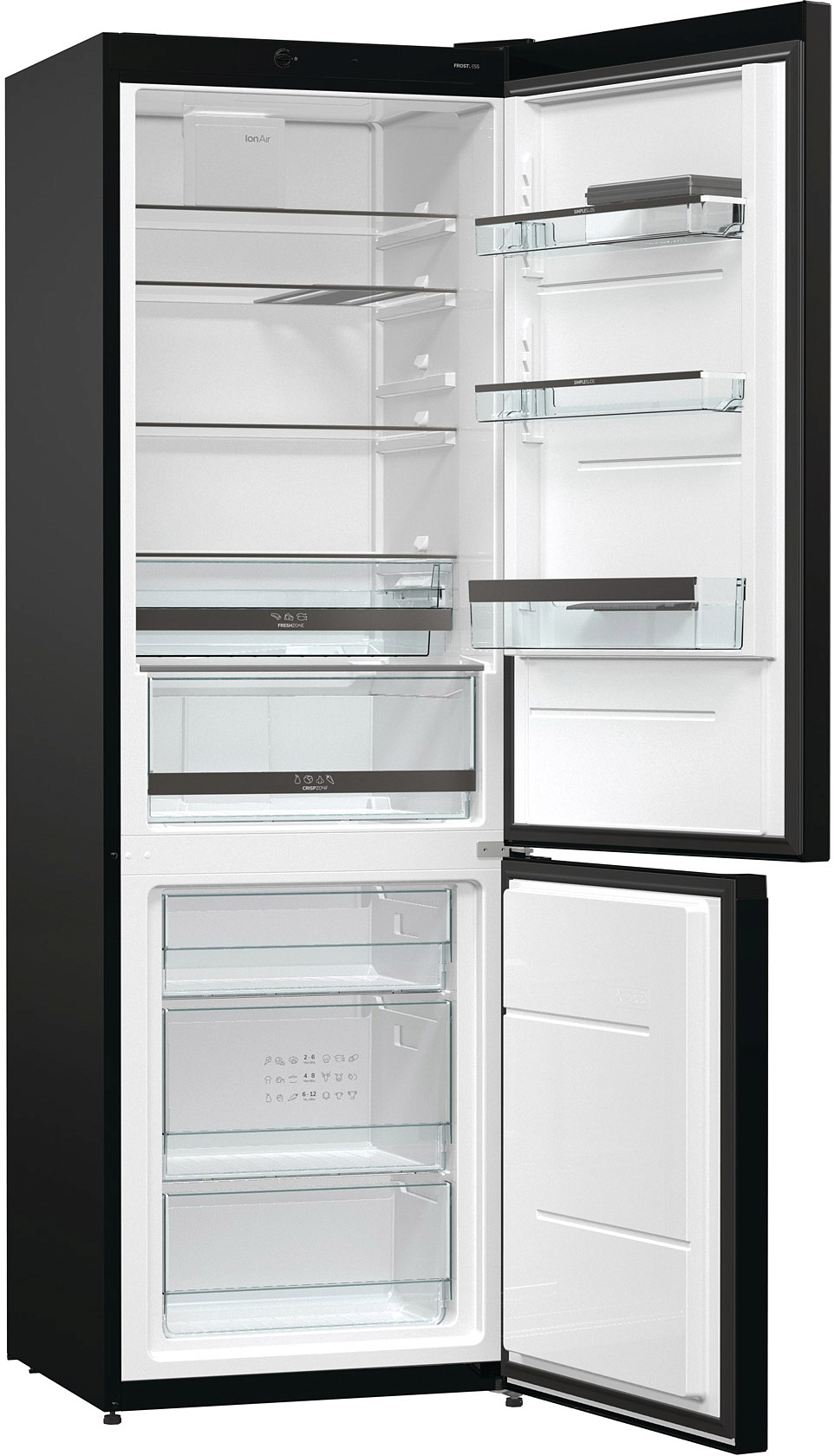 Отдельностоящий двухкамерный холодильник Gorenje RK611SYB4 preview 2