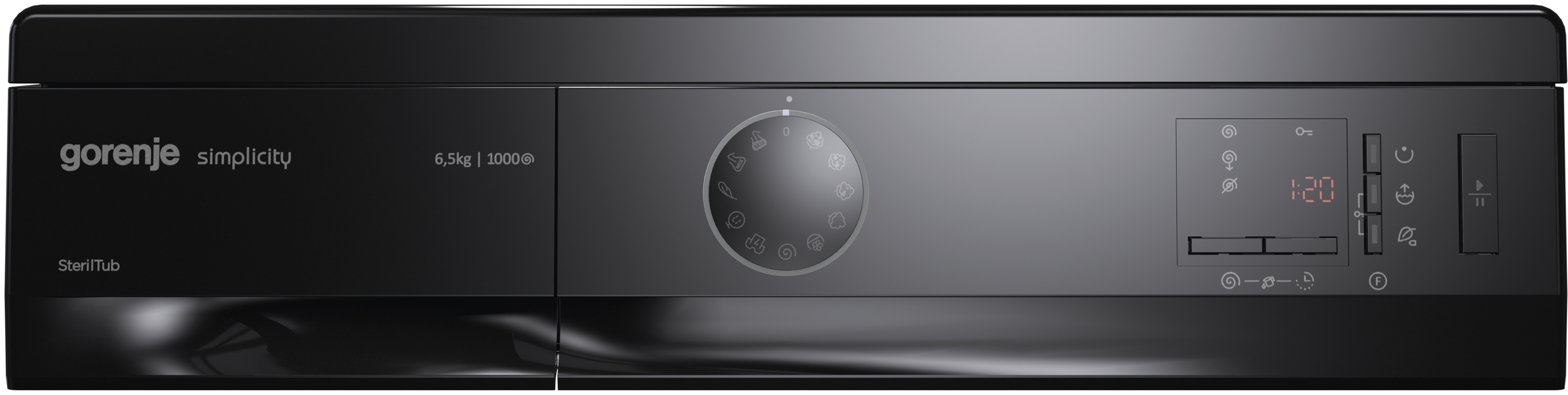 Узкая стиральная машина Gorenje WS 60SY2B preview 2