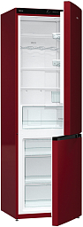 Отдельностоящий двухкамерный холодильник Gorenje NRK6192CR4