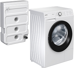 Узкая стиральная машина с резервуаром для воды Gorenje AS 62Z02/SRIV1