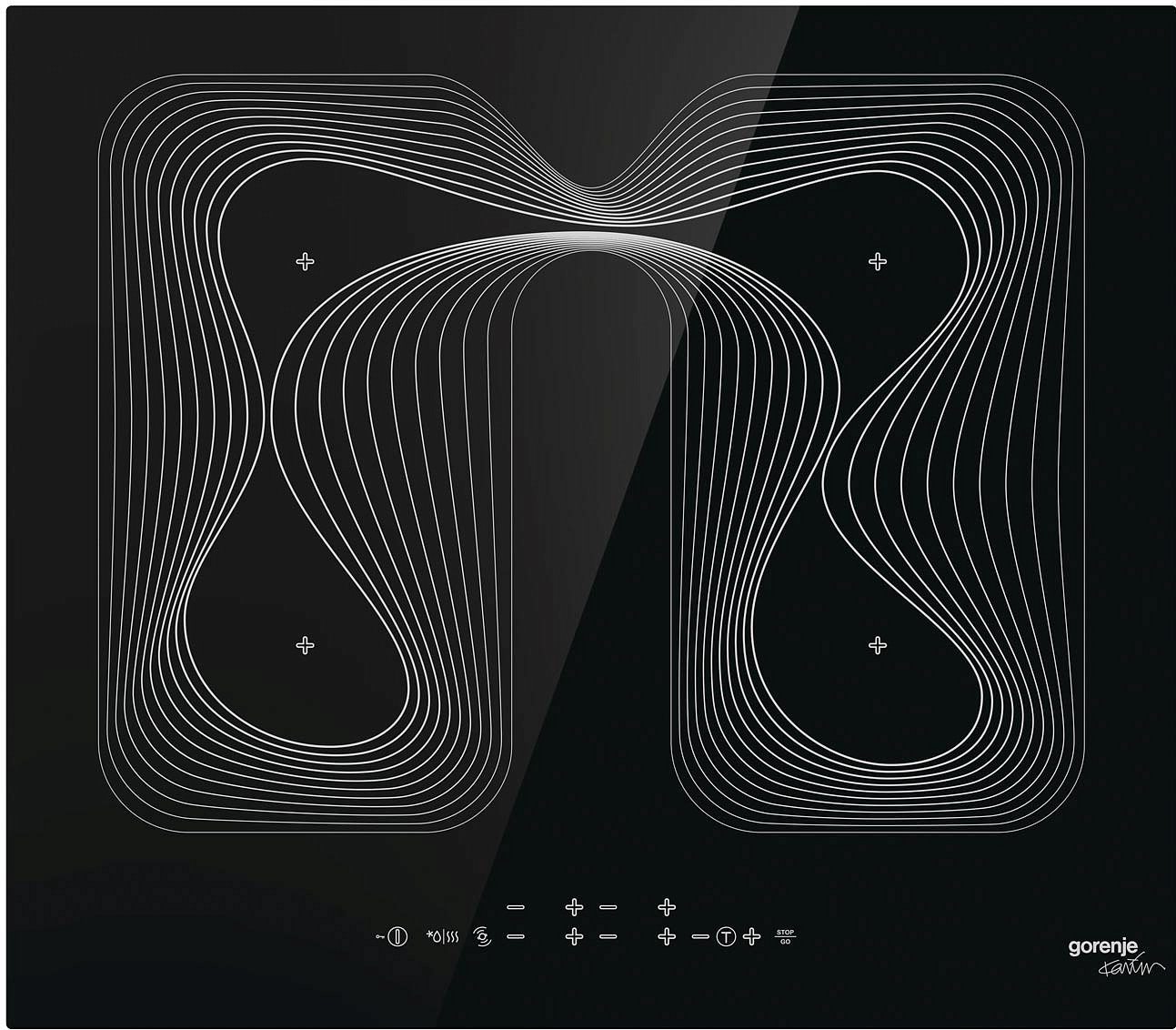 Независимая индукционная варочная панель Gorenje IT646KRB preview 2