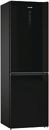 Отдельностоящий двухкамерный холодильник Gorenje NRK6192ABK4